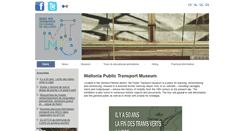 Desktop Screenshot of musee-transports.be